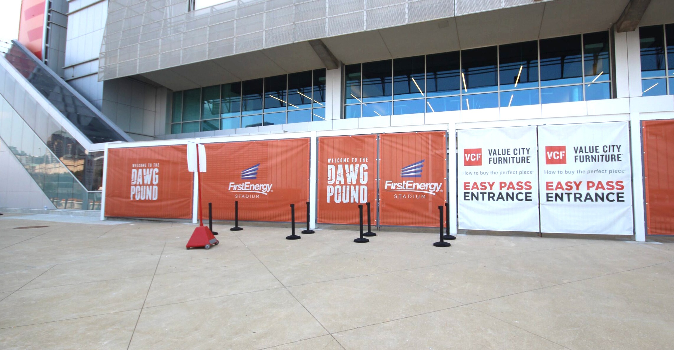 Cleveland Browns Signage - Portfolio Corporate Signage