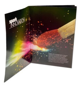 A look inside of the Consolidated Solutions Promotional Booklet. Designed, printed and assembled all in-house at Consolidated Solutions. Portfolio Collateral