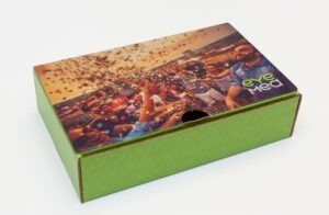 Outside of the Appreciation Box that was provided to their Clients - portfolio packaging